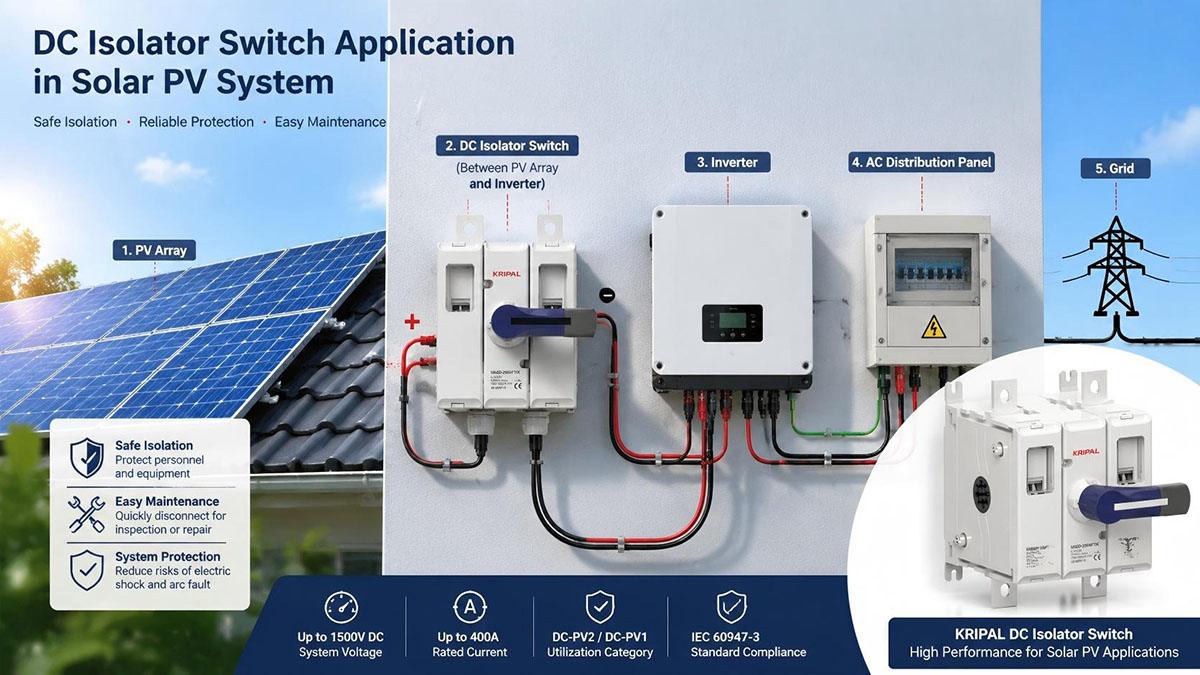Where to Place DC Isolators in PV System Architecture