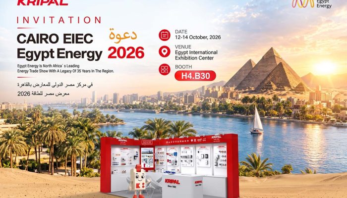 KRIPAL Electric to Exhibit at Egypt Energy 2026 in Cairo at Booth H4.B30