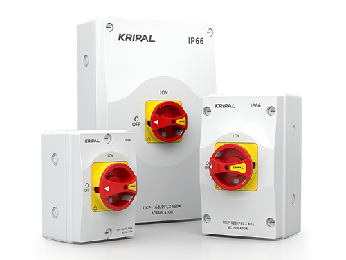 UKP-50-125-160 montagem em superfície IP66