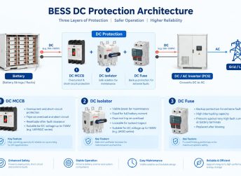 BESS DC Protection: How to Select MCCBs, Isolators and Fuses