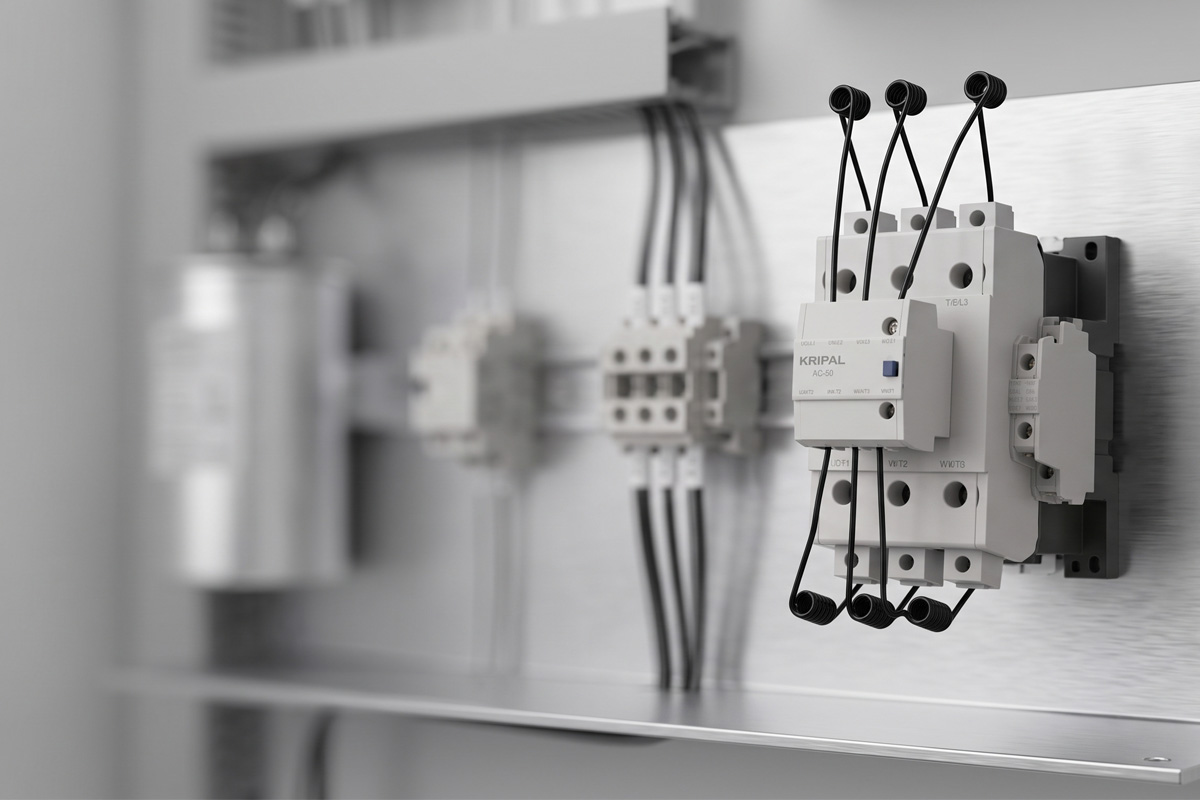 How to Select a Capacitor Duty Contactor for a kvar-Rated Capacitor Bank