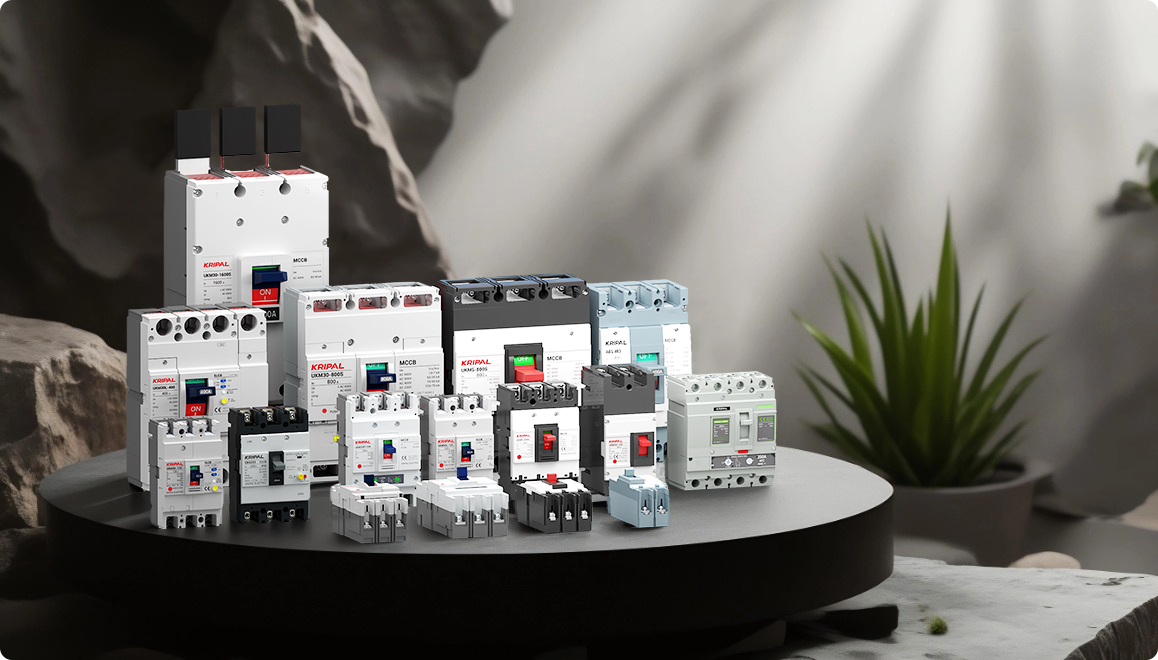 KRIPAL circuit breakers including MCCB and ACB ranges for low voltage power distribution