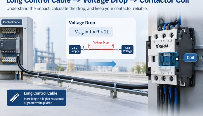 Contactor Coil Voltage Drop: Calculation, Causes and Solutions